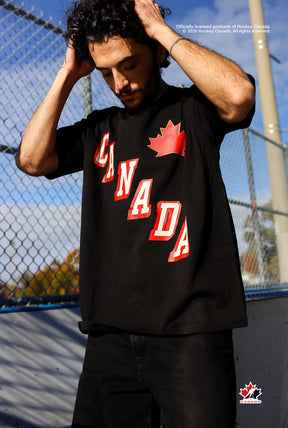 Hockey Canada Heavyweight T-Shirt - Black