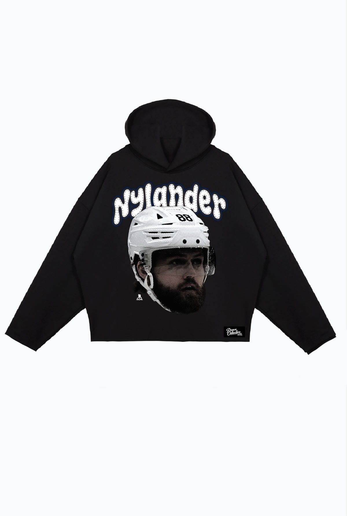 William Nylander Relaxed Hoodie - Black