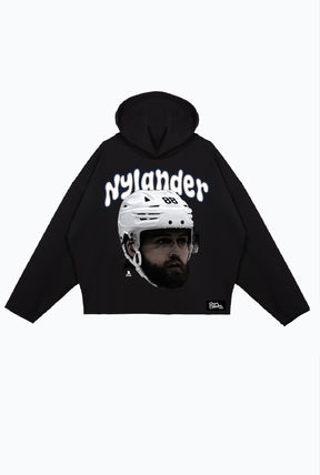 William Nylander Relaxed Hoodie - Black