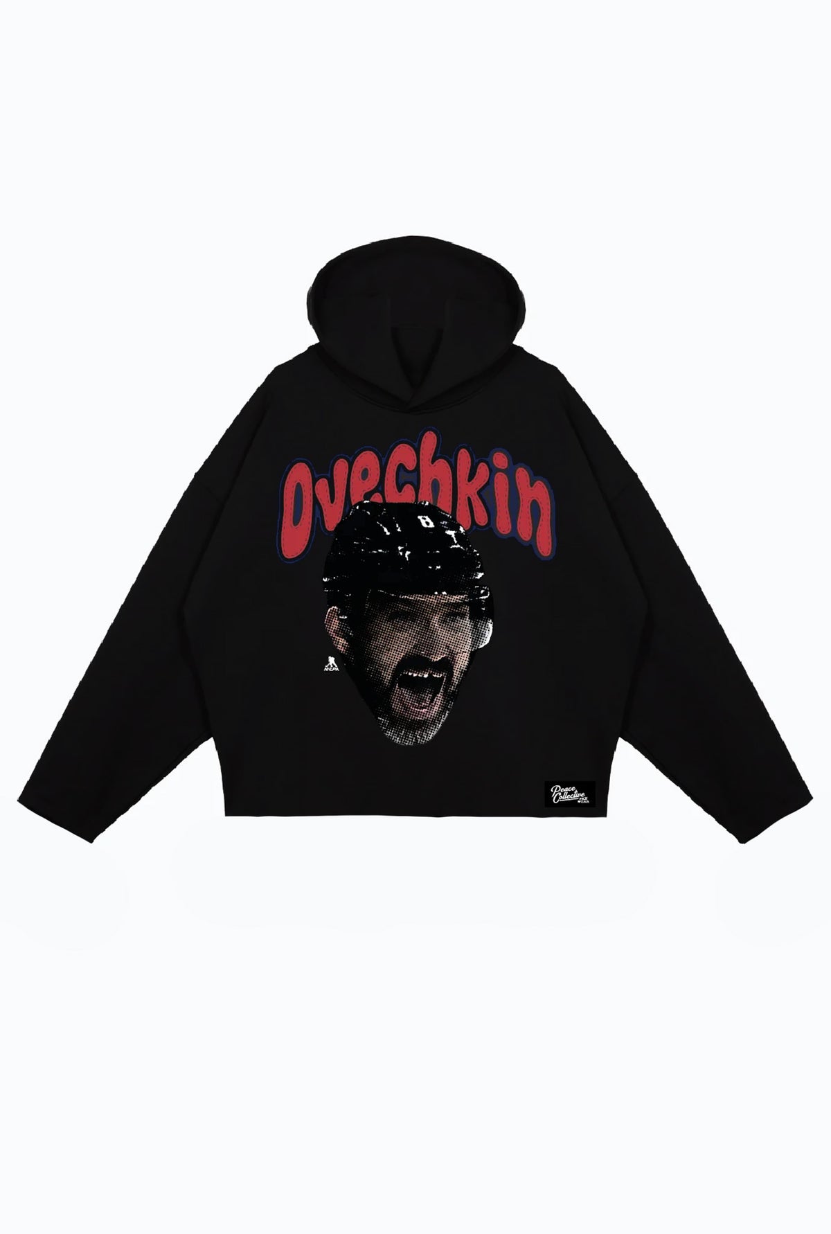 Sweat à capuche décontracté Alexander Ovechkin - Noir