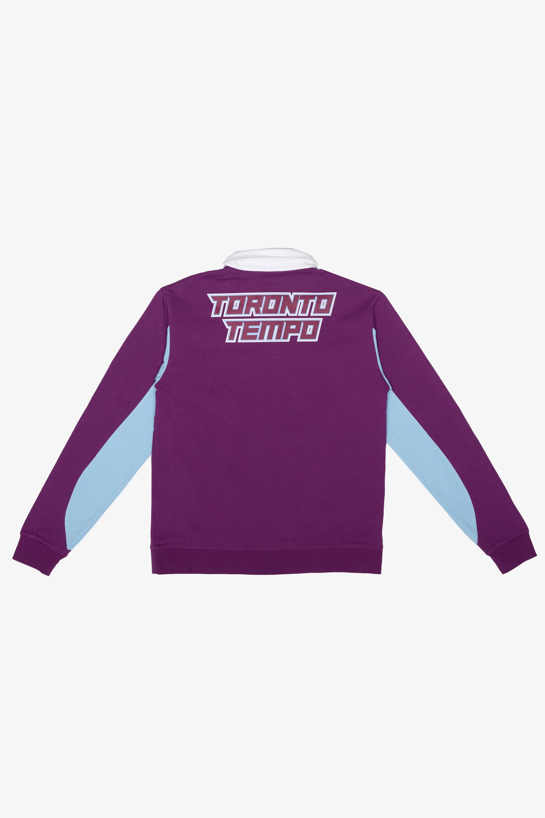 Toronto Tempo Oversized Rugby - Bordeaux / Hydrogen Blue