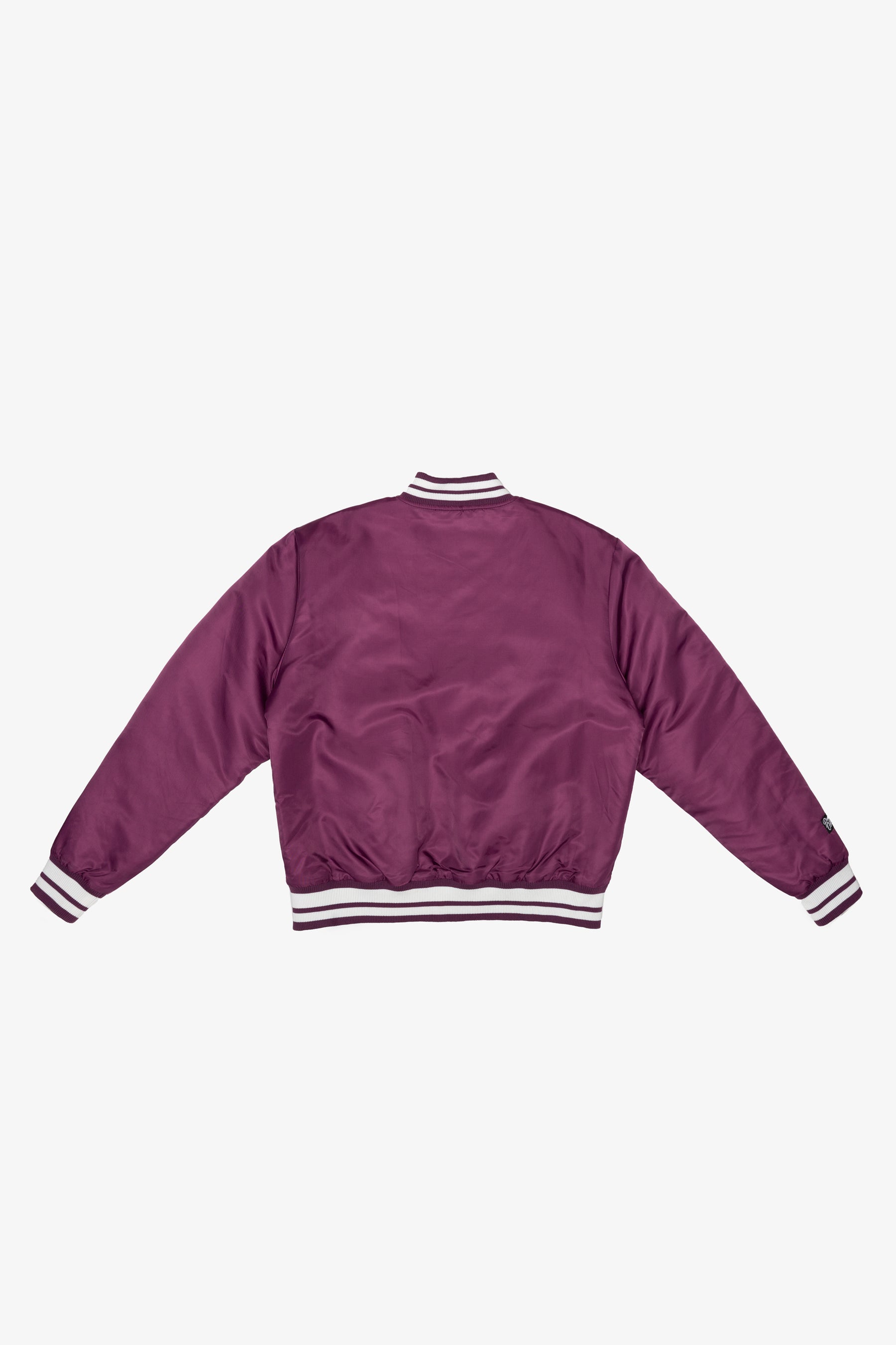 Toronto Tempo Women's Cropped Bomber Jacket - Bordeaux