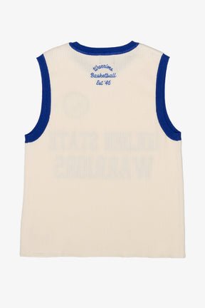 Golden State Warriors Strick-Basketballtrikot - Elfenbein
