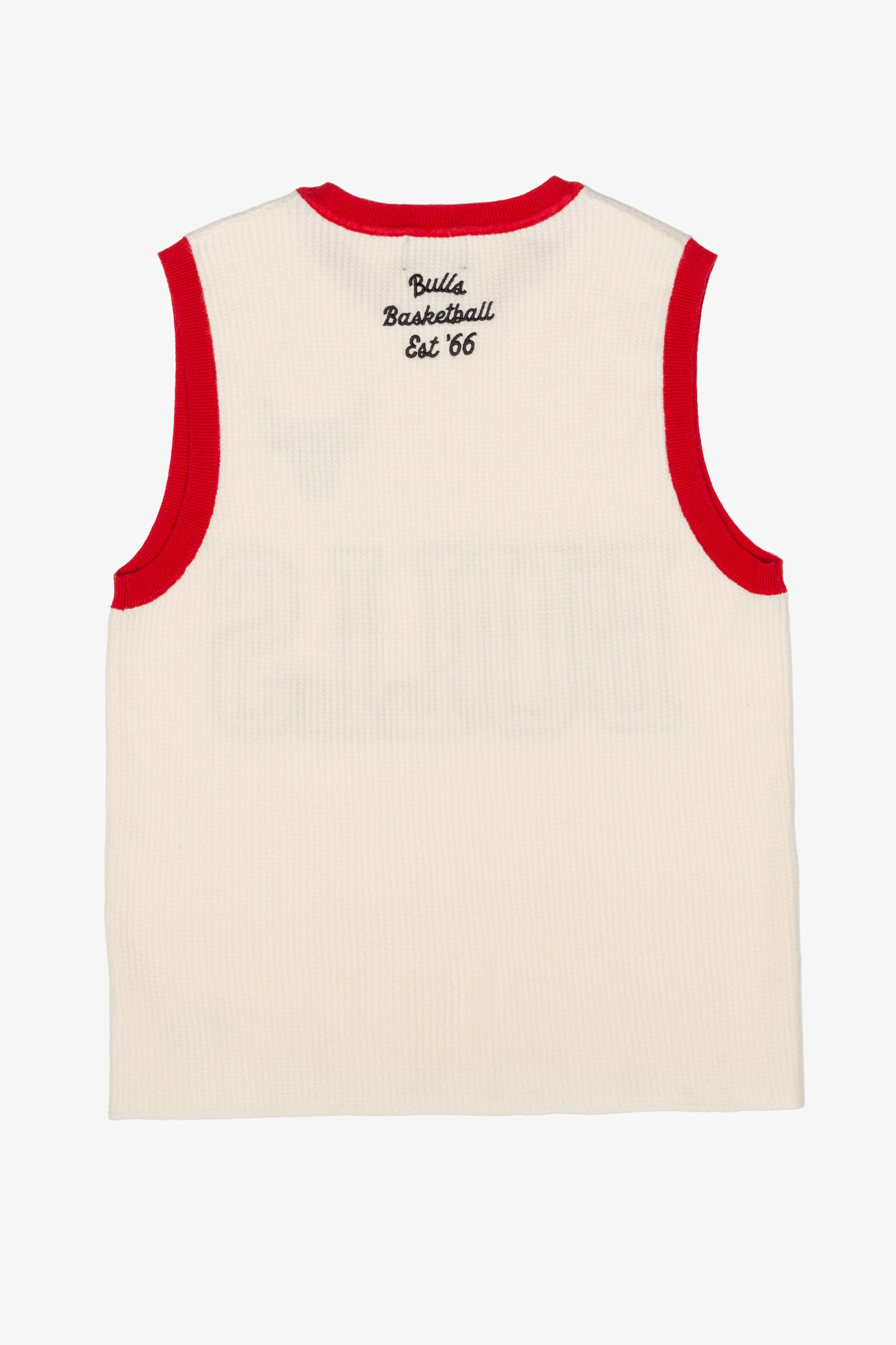 Chicago Bulls Knit Basketball Jersey - Ivory