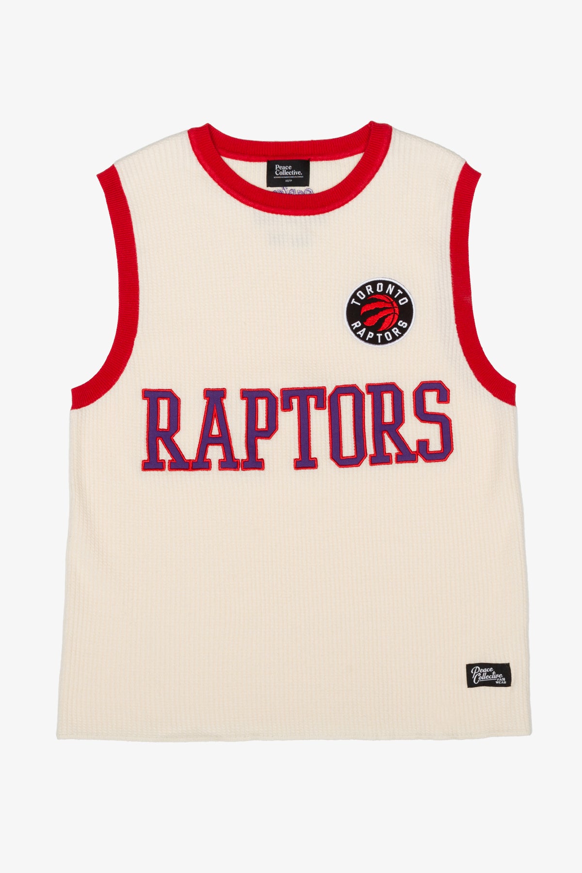 Toronto Raptors Knit Basketball Jersey - Ivory