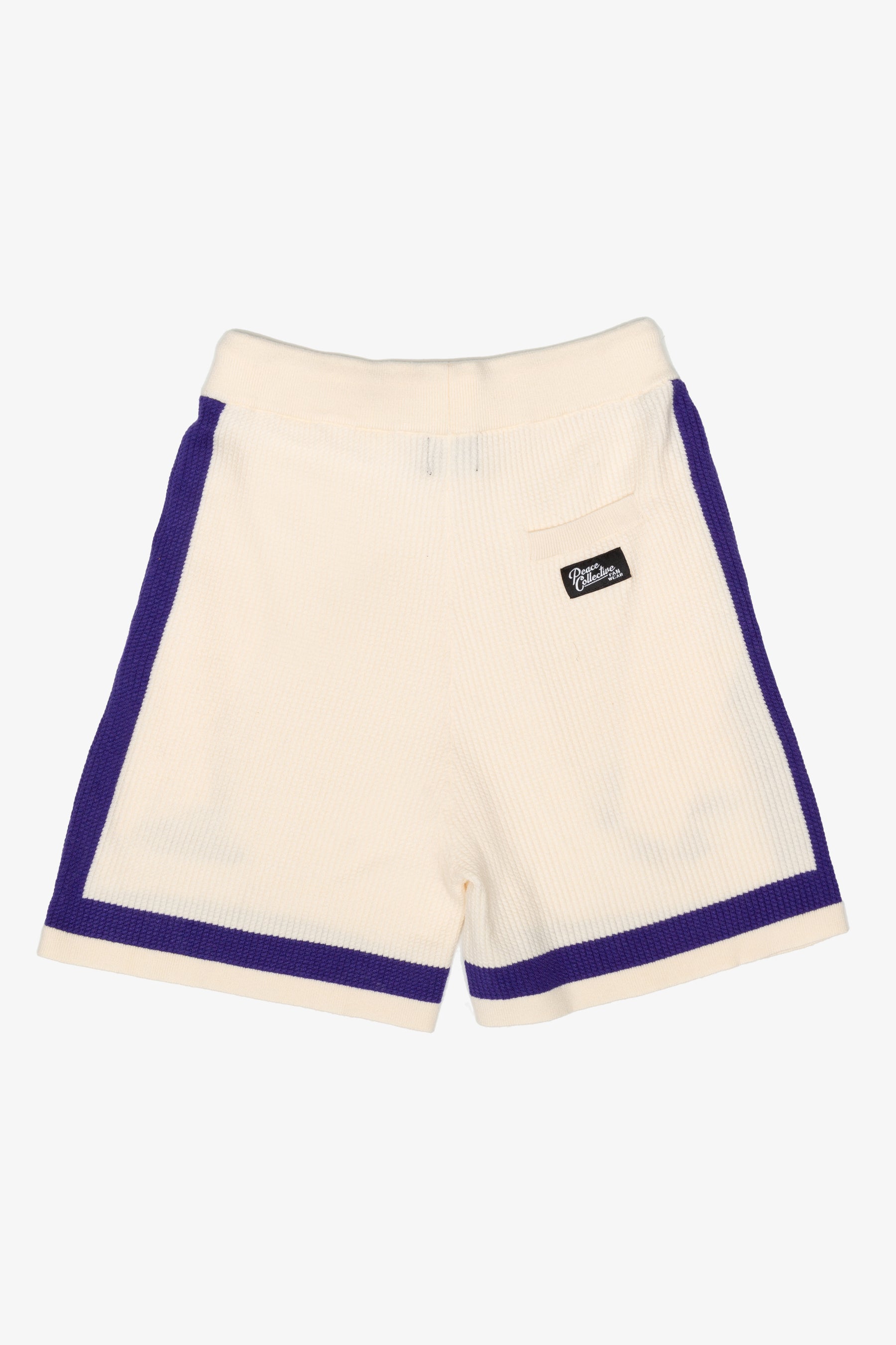 Los Angeles Lakers Knit Basketball Shorts - Ivory