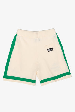 Boston Celtics Knit Basketball Shorts - Ivory