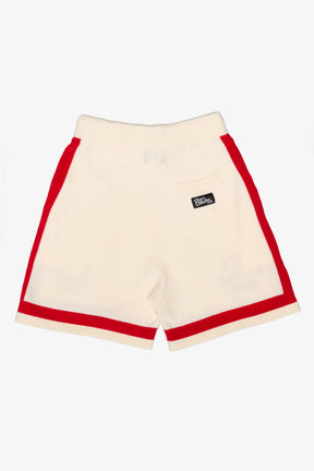 Toronto Raptors Knit Basketball Shorts - Ivory
