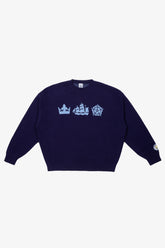 Manchester City Knit Sweater - Navy