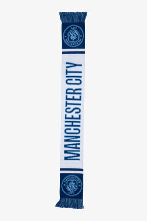Manchester City Scarf - Navy / White