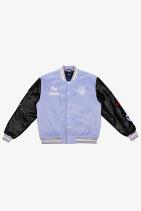 Chaqueta de nylon US Soccer x DC Comics Joker Varsity - Púrpura