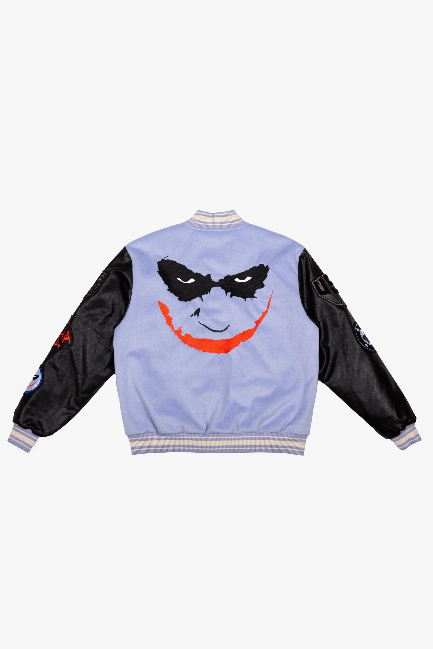 Chaqueta de nylon US Soccer x DC Comics Joker Varsity - Púrpura