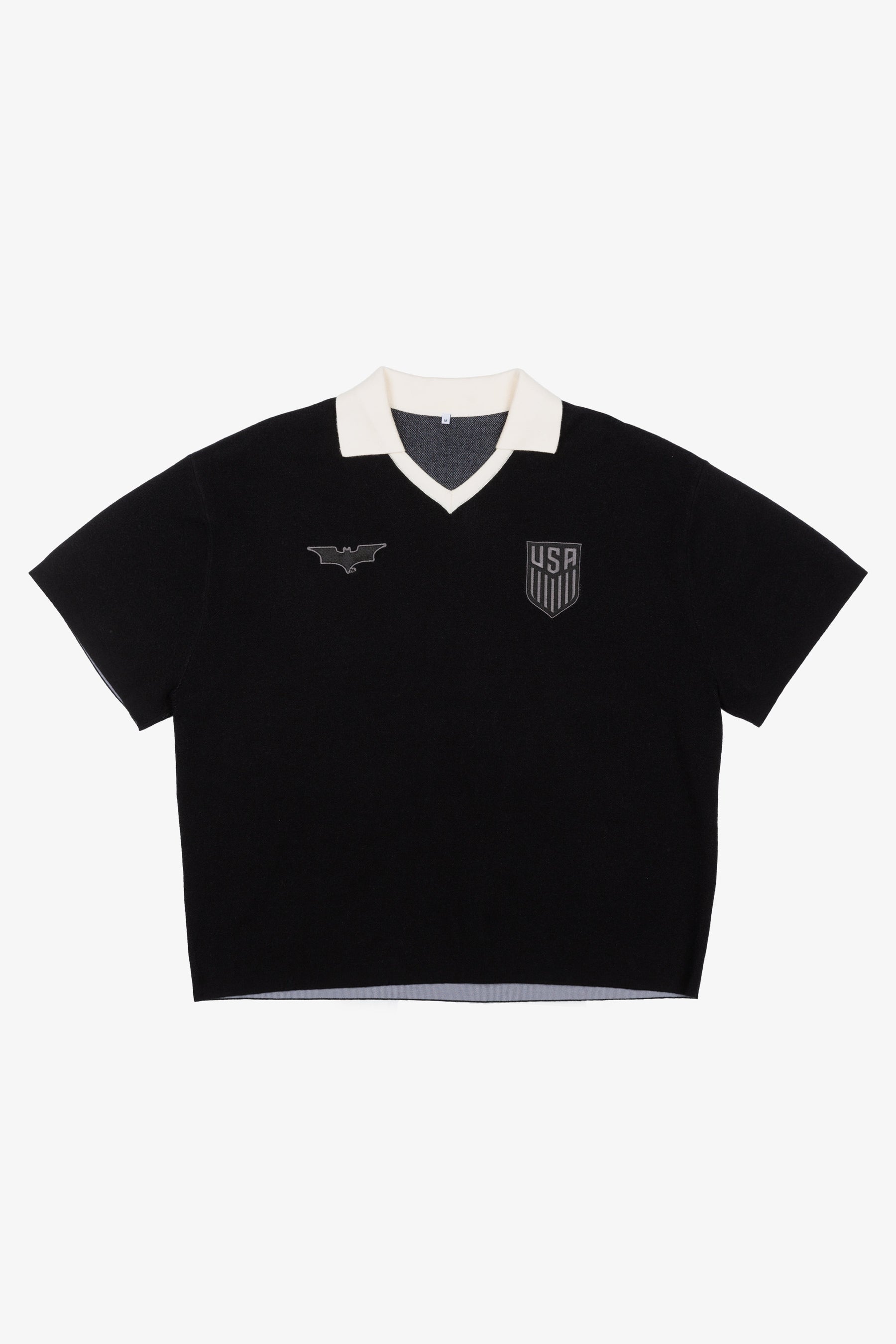 Maillot Batman US Soccer x DC Comics en maille - Noir