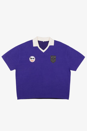 Maillot tricoté US Soccer x DC Comics Joker - Violet