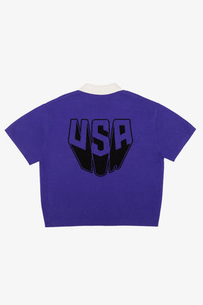 Maillot tricoté US Soccer x DC Comics Joker - Violet