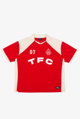 Toronto FC Colour Block Soccer Jersey - Red / Ivory