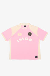 Inter Miami CF Colour Block Soccer Jersey - Pink / Ivory
