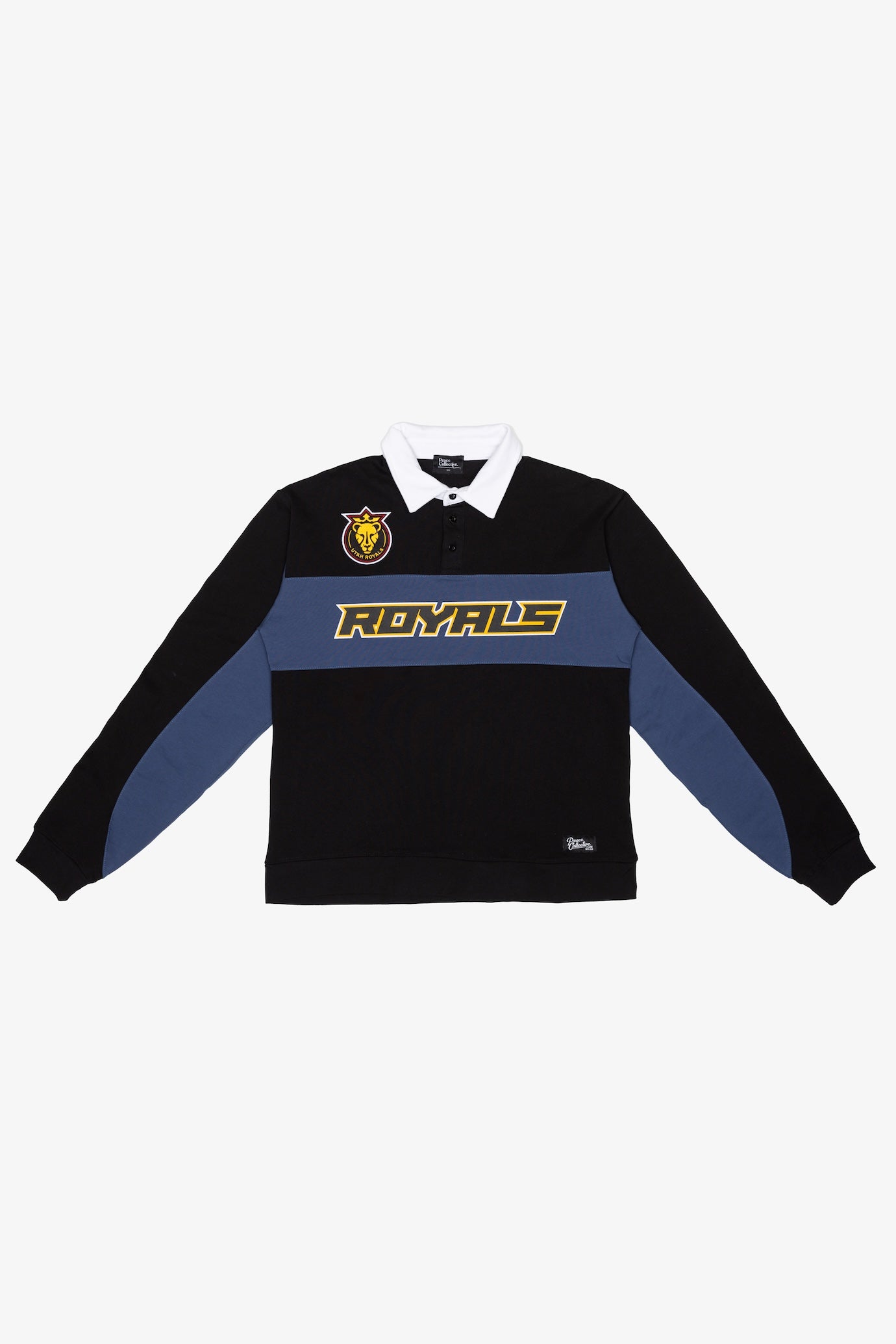 Utah Royals Rugby Polo - Black / Navy