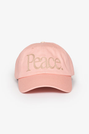 Peace Pigment Dye Dad Cap - Terra Cotta