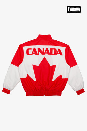 Chaqueta de pista de nylon FIFA World Cup 2026™ Canadá - Blanca / Roja