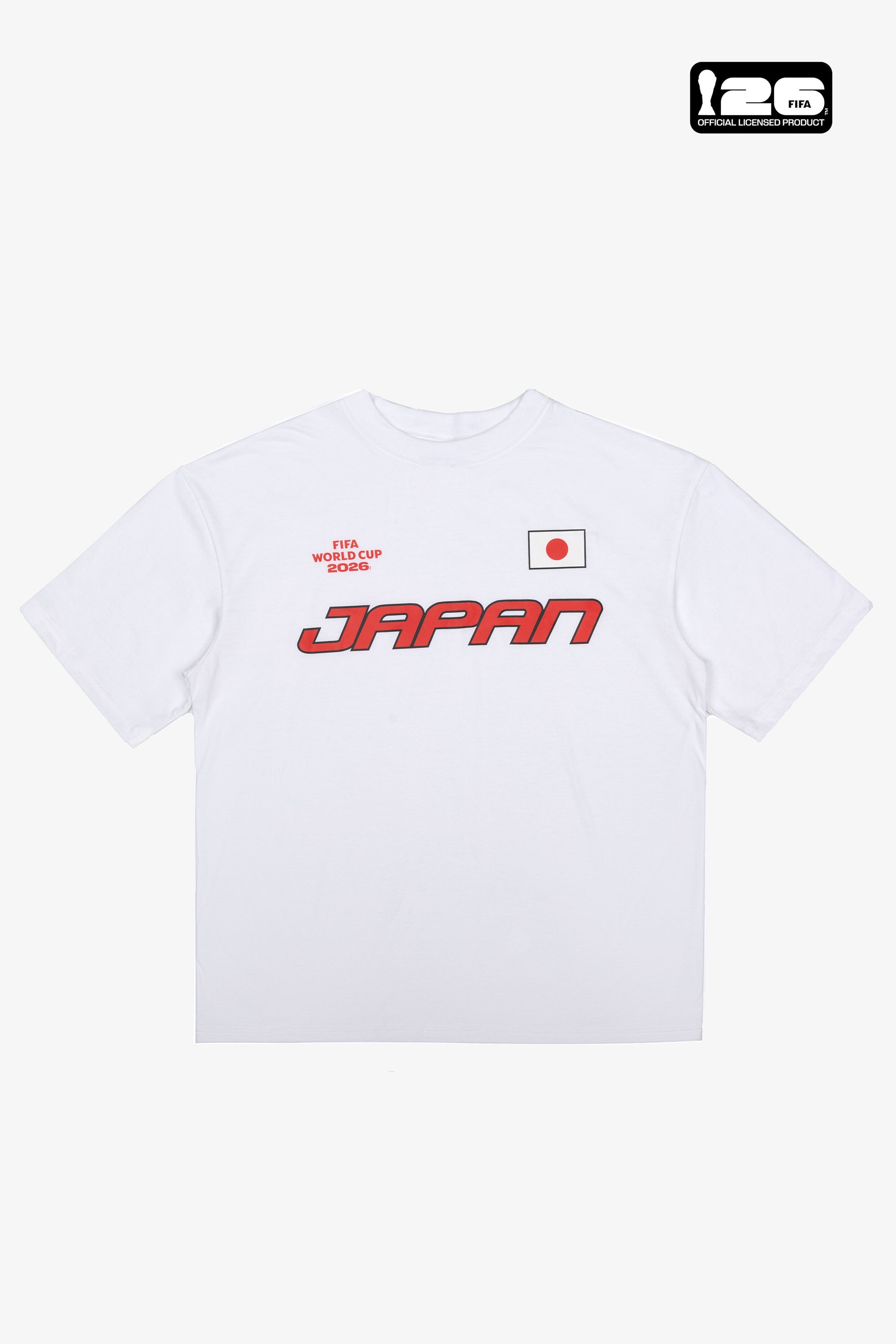 Camiseta FIFA World Cup 2026™ Japón Tri Logo - Blanca