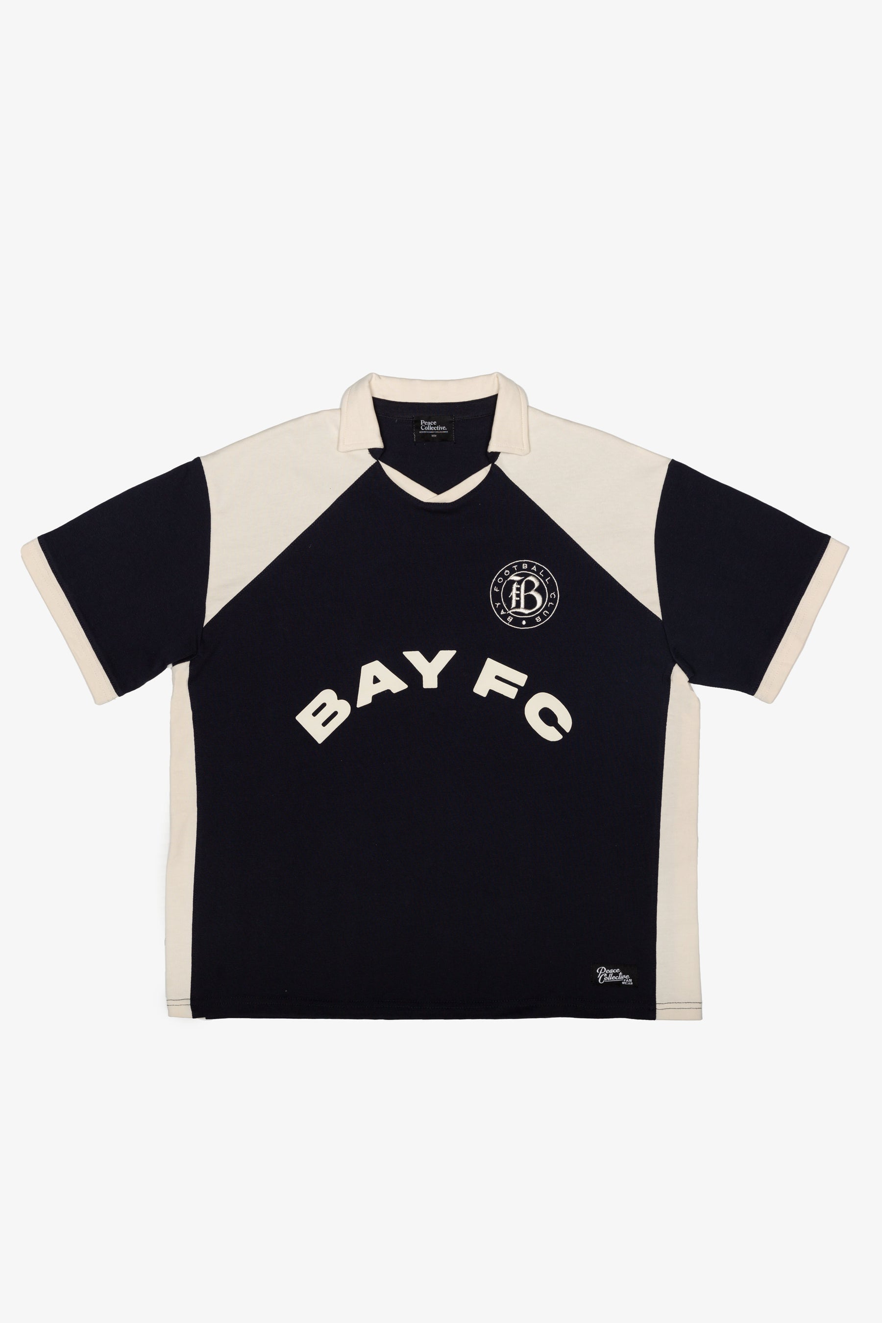 Bay FC Colour Block Jersey - Ivory / Navy
