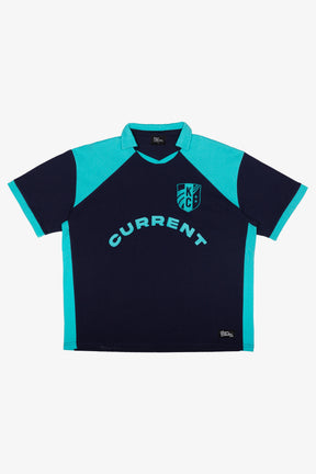 Kansas City Current Colour Block Jersey - Storm / Teal