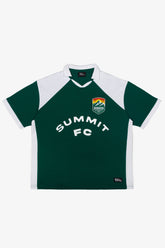 Denver Summit FC Colour Block Jersey - Evergreen / White