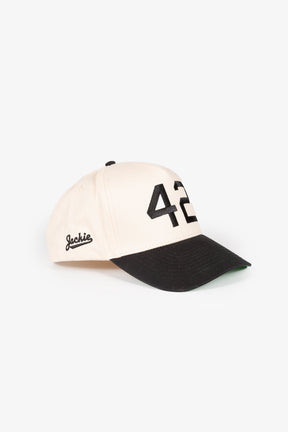 P/C x Jackie Robinson A-Frame Cap - Ivory