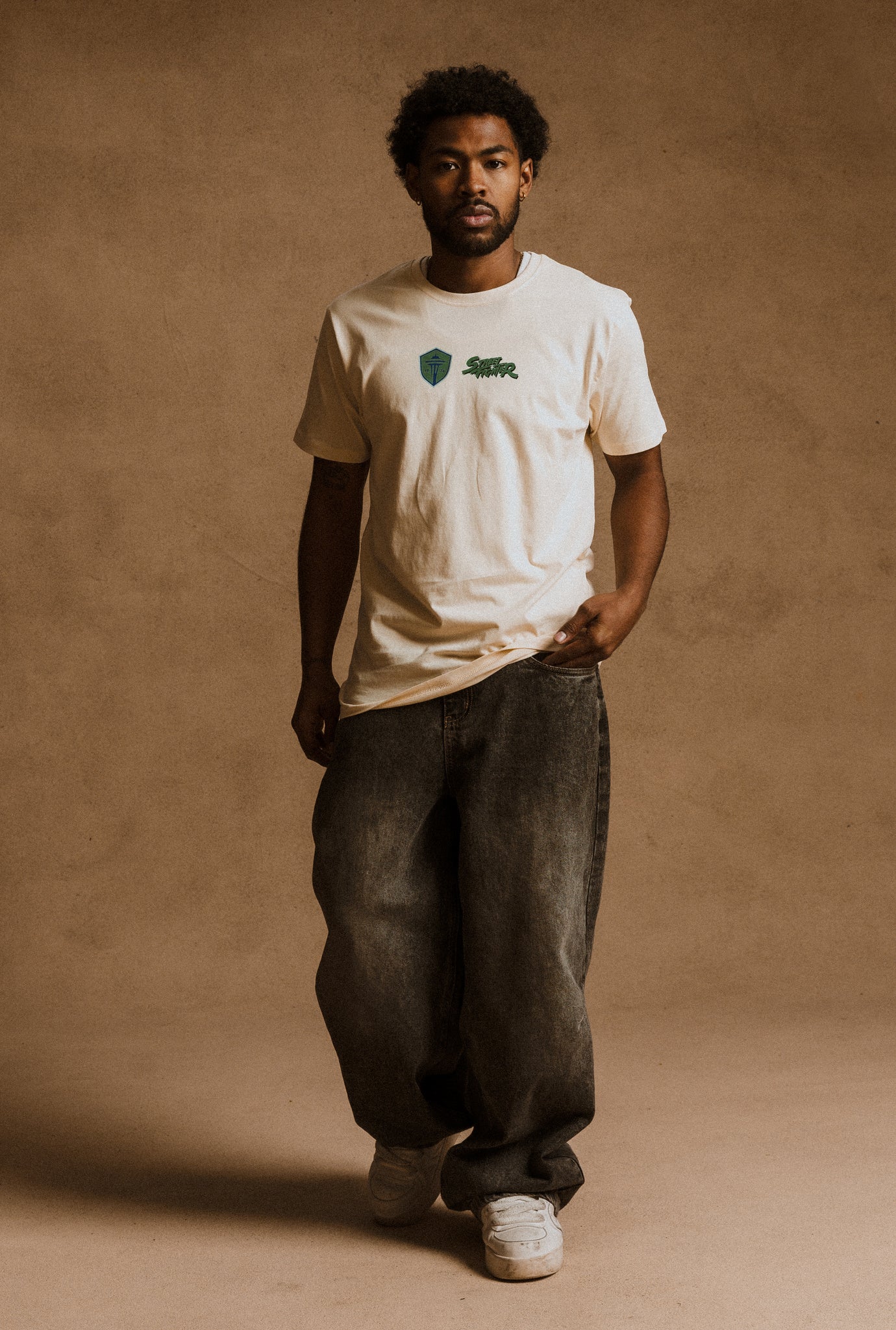 Seattle Sounders FC x Street Fighter Select Premium T-Shirt - Ivory