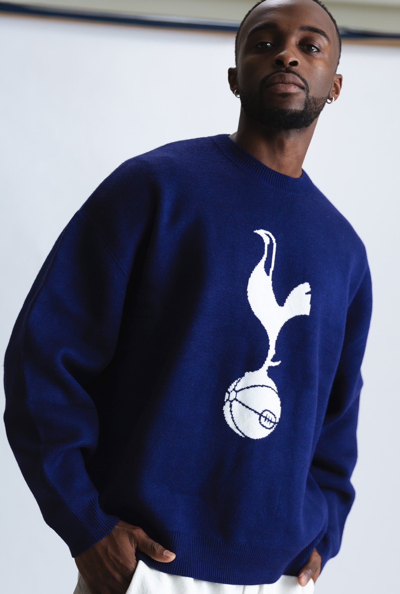 Tottenham Hotspur F.C Knit Sweater - Navy