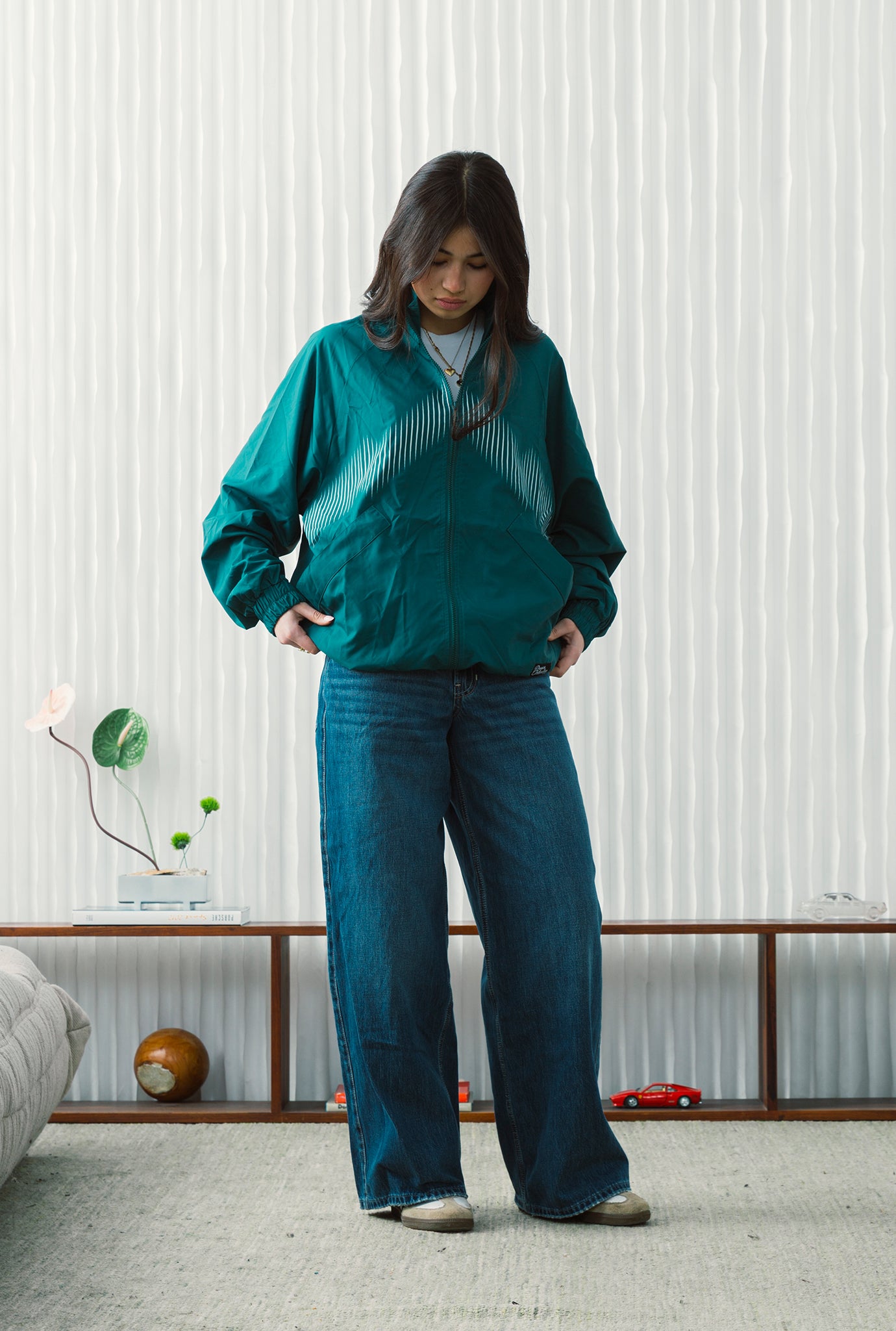 Denver Summit FC Emblem Windbreaker Jacket - Evergreen