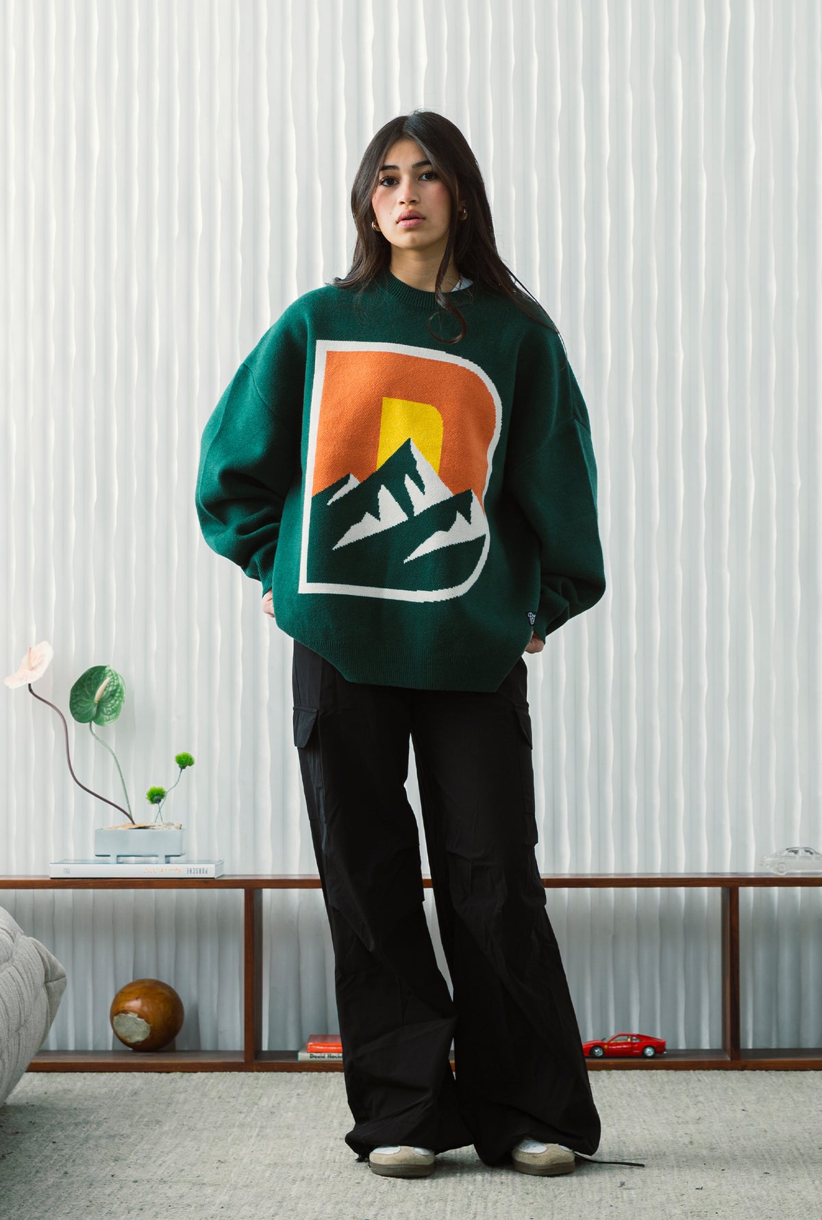 Denver Summit FC Essentials Knit Sweater - Evergreen