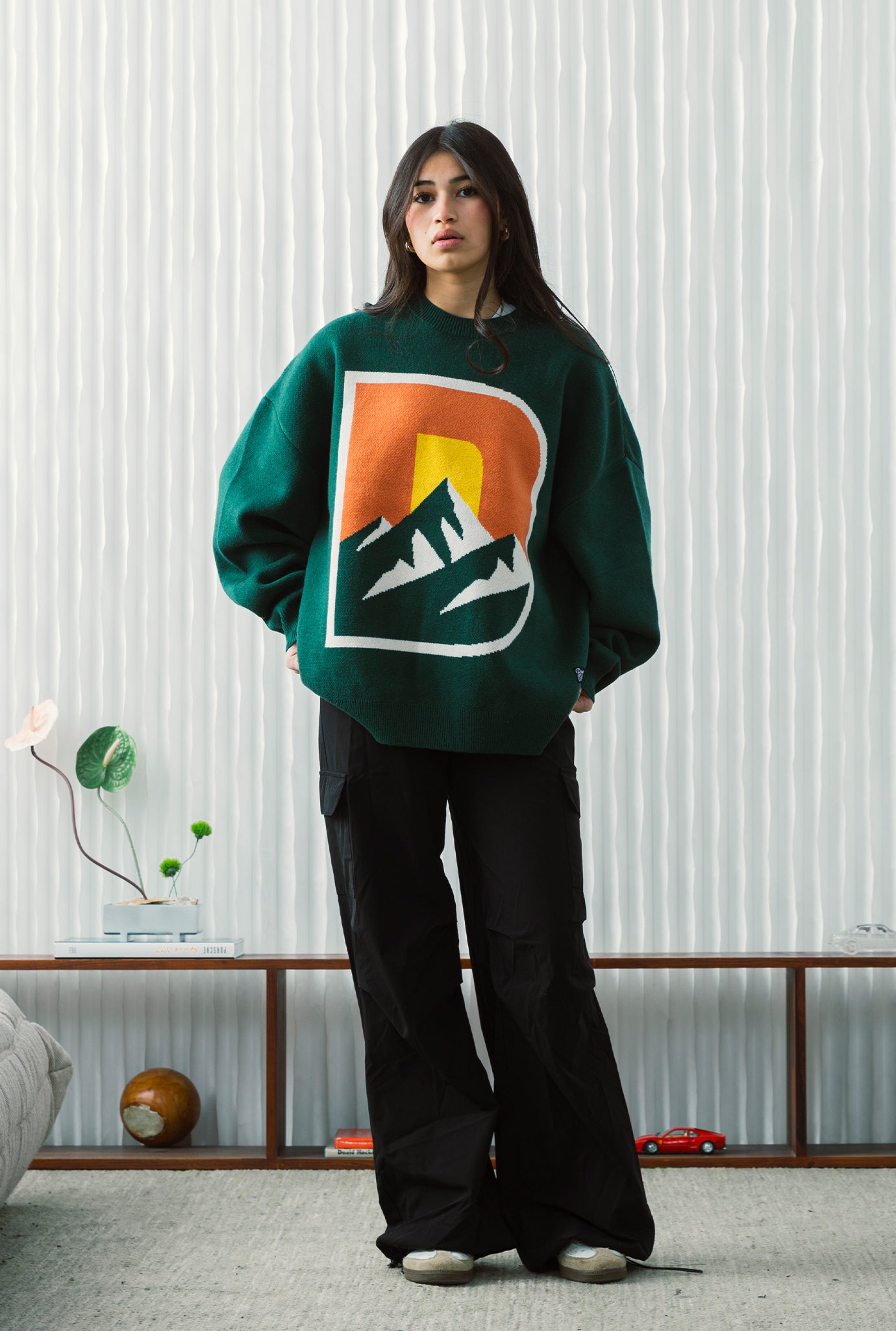 Denver Summit FC Essentials Knit Sweater - Evergreen