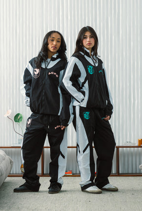 Angel City FC Colour Block Track Pants - Off Black / White