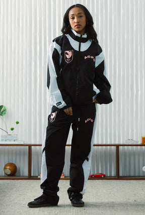 Veste de survêtement Angel City FC Colour Block - Noir/Blanc