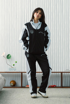 Washington Spirit Colour Block Track Pants - Off Black / White