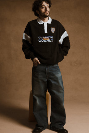 Real Salt Lake x Street Fighter Oversized Rugby - Black / White