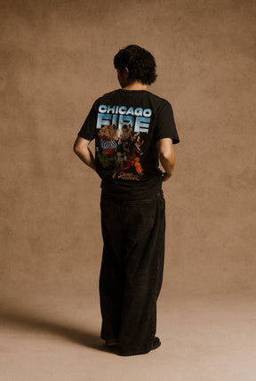 Chicago Fire FC x Street Fighter All Fighters Premium T-Shirt - Black