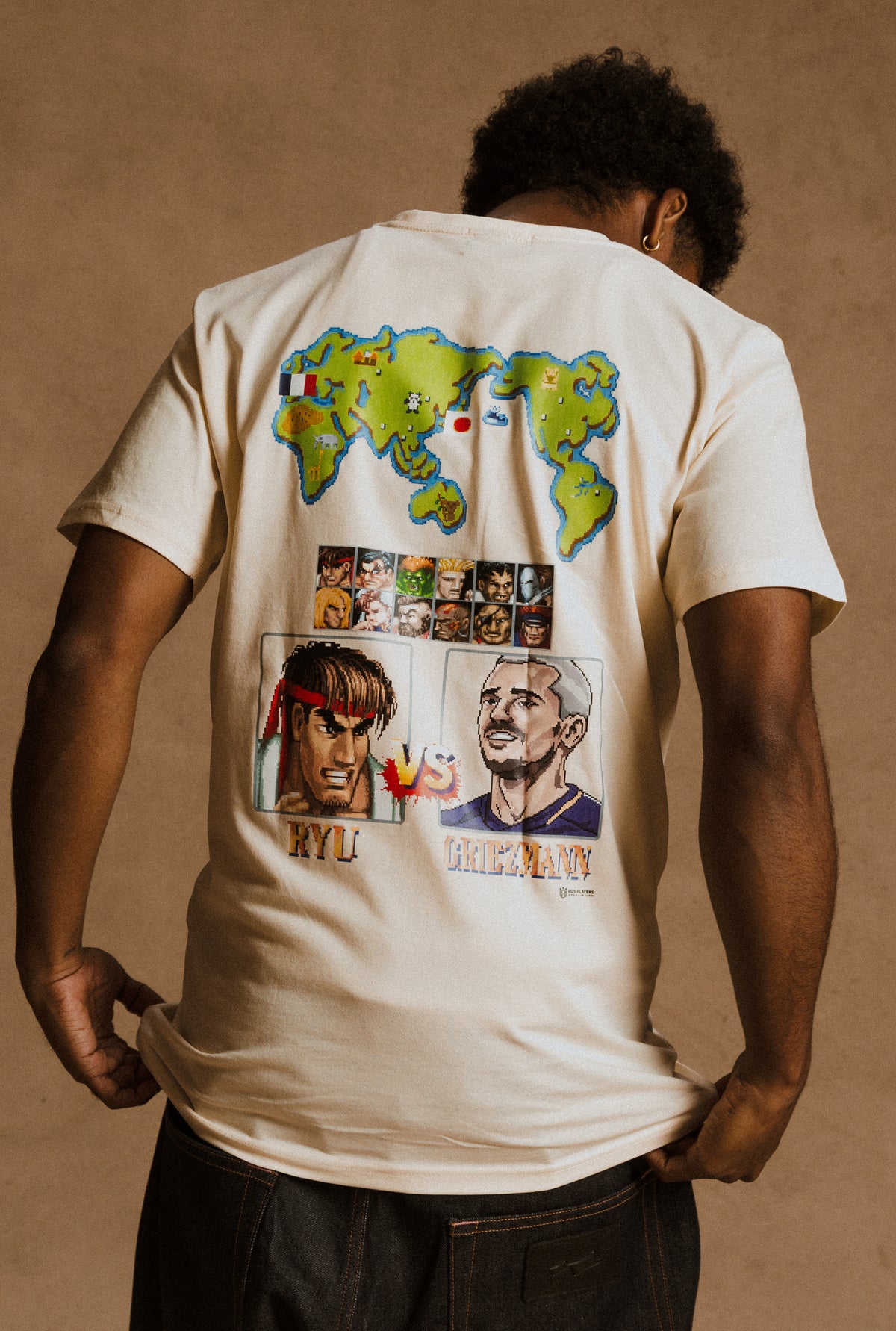 Orlando City SC x Street Fighter Select Premium T-Shirt - Ivory