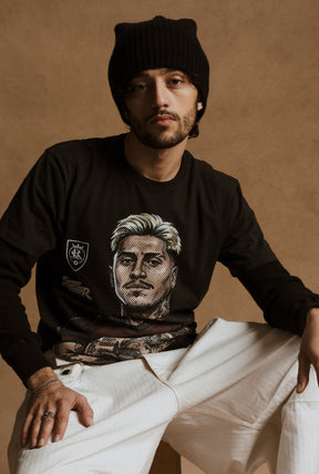 Real Salt Lake x Street Fighter Diego Luna Premium T-Shirt - Black