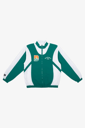 Denver Summit FC Colour Block Track Jacket - Evergreen / White