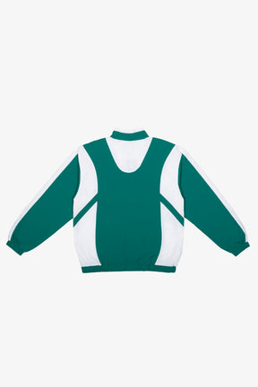 Denver Summit FC Colour Block Track Jacket - Evergreen / White