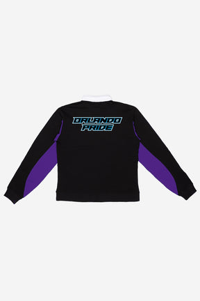 Orlando Pride Rugby Polo - Black / Purple