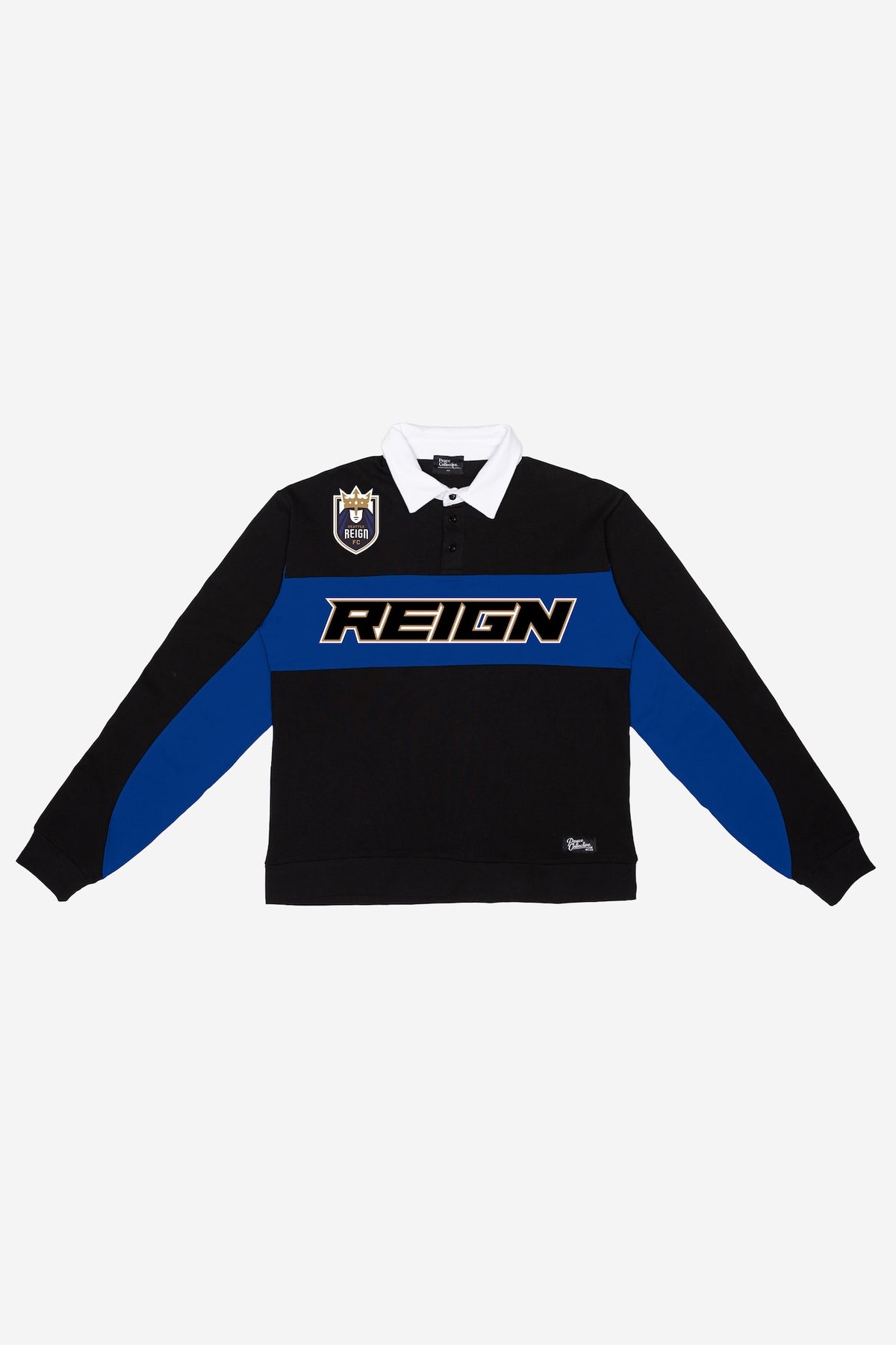 Seattle Reign FC Rugby Polo - Black / Royal