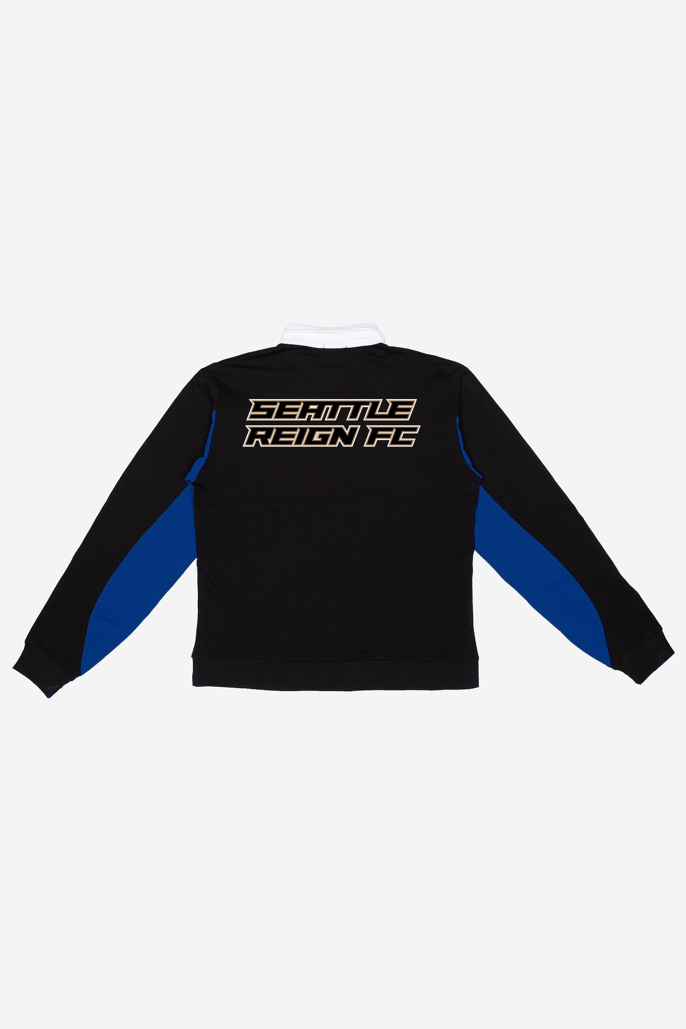 Seattle Reign FC Rugby Polo - Black / Royal
