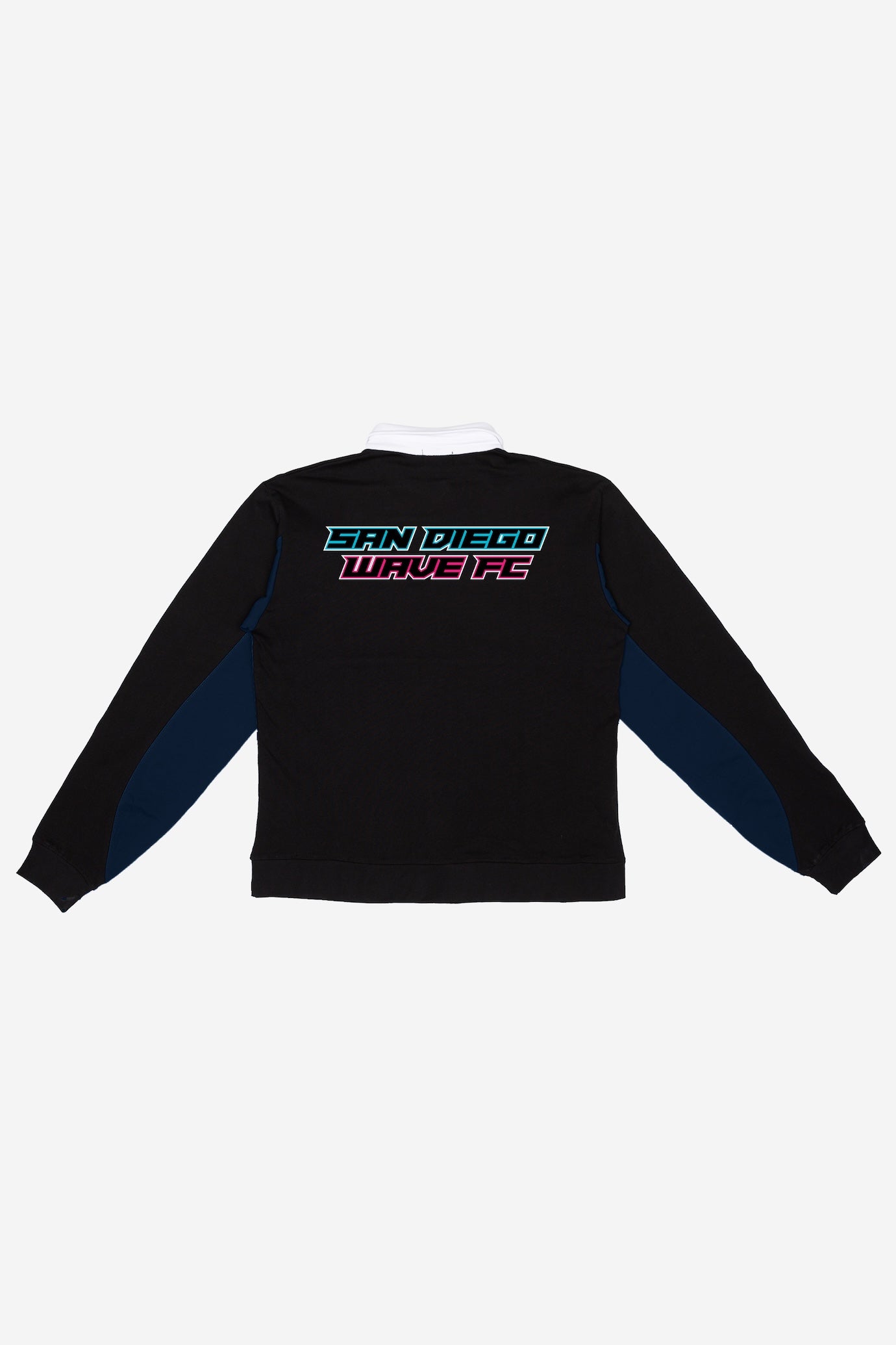 Polo de rugby San Diego Wave FC - Noir/Bleu marine