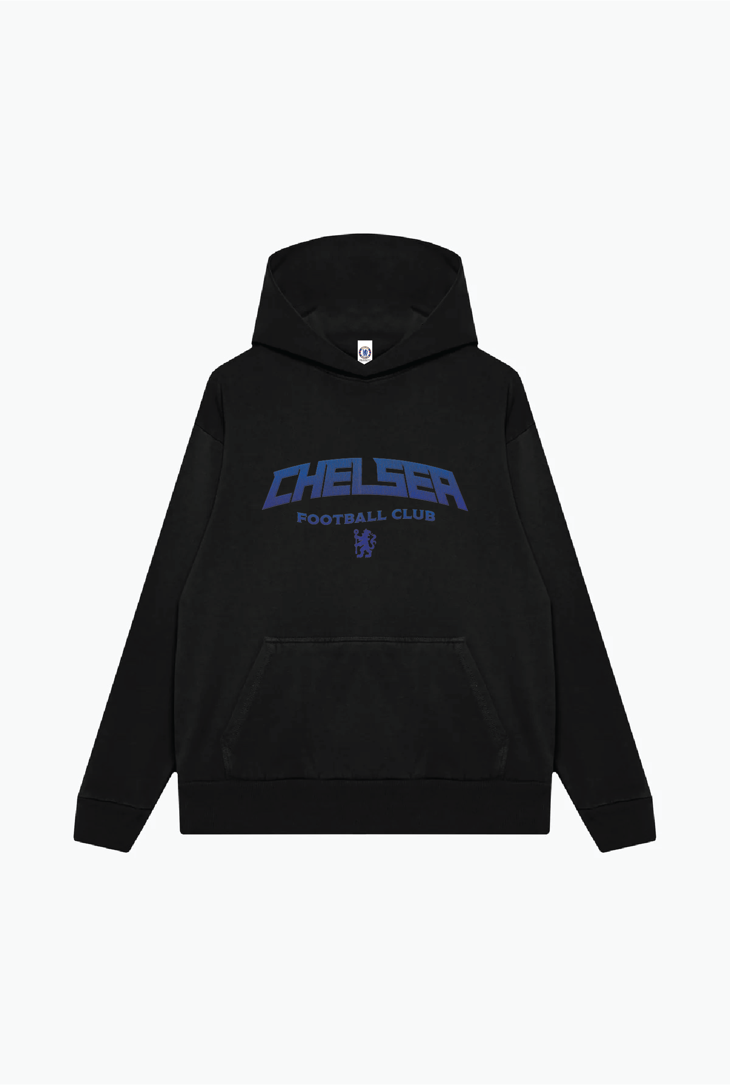 Sweat à capuche vintage Chelsea FC - Noir