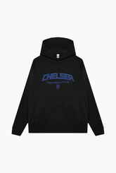 Sweat à capuche vintage Chelsea FC - Noir