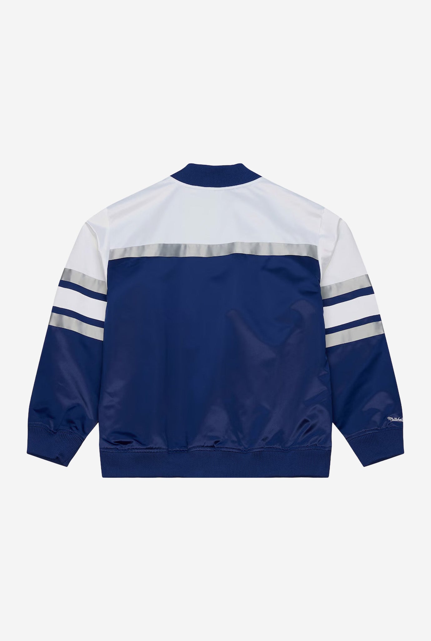 Toronto Maple Leafs Head Coach Satin Jacket - Blue